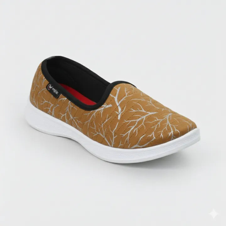 Printed Go Walk Canvas for Women - CAMEL