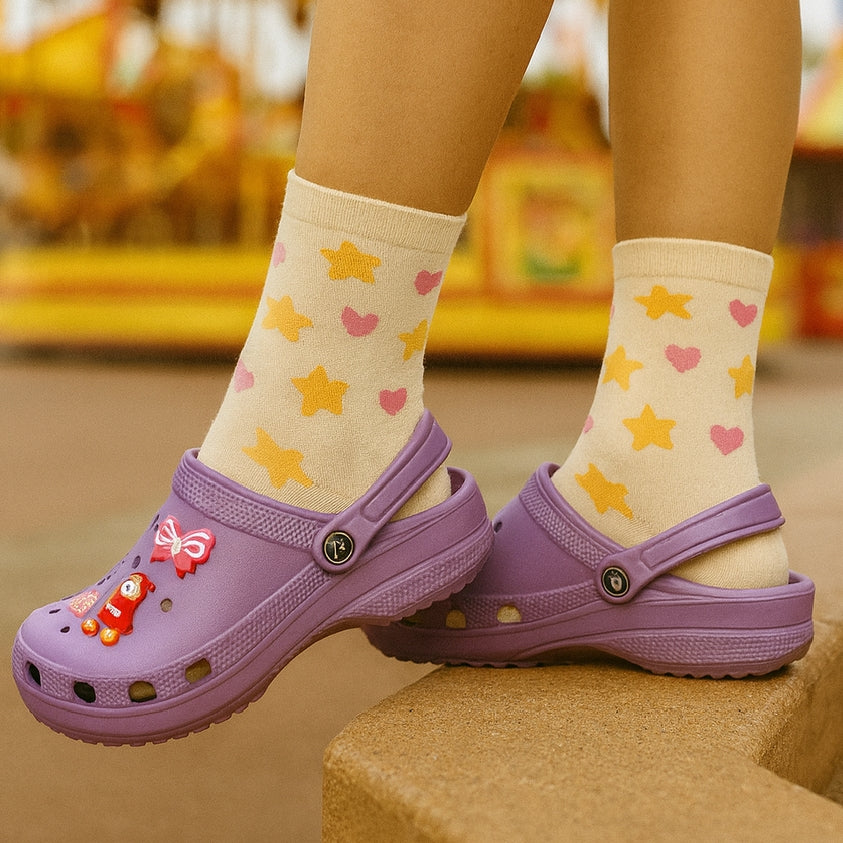 Women Air Clogs & Crocs - Light Purple