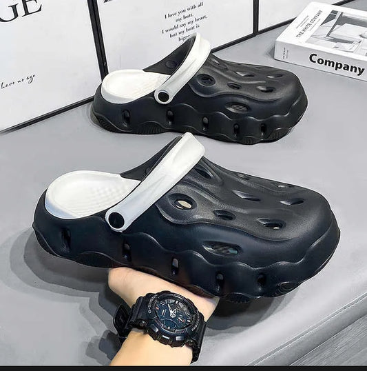 Ghulab BLACK Crocs Best Quality Clogs for Mens