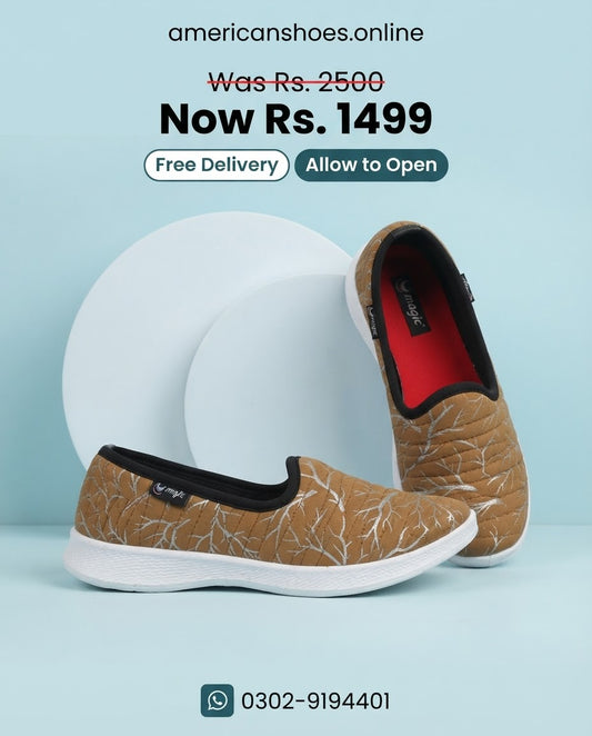 Printed Go Walk Canvas for Women