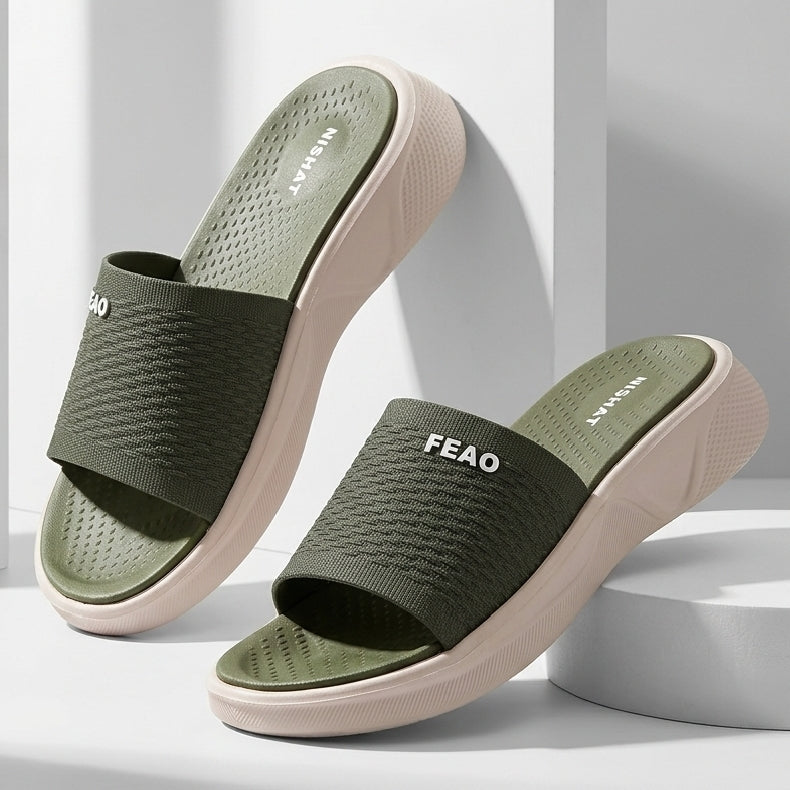 NISHAT Women EVA Slides & Flip Flops - GREY