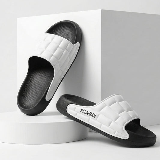 Bubbles Balmain WHITE Casual Sandals for Mens