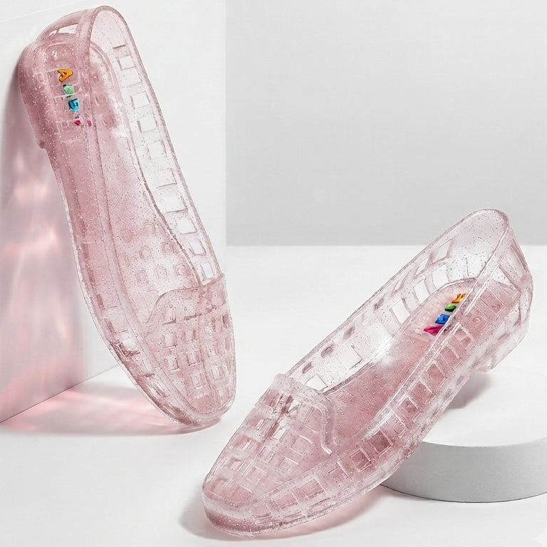 Transparent Shoes for Women - SILVER