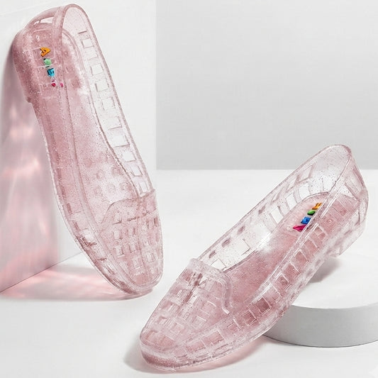 Transparent Shoes for Women - PEACH