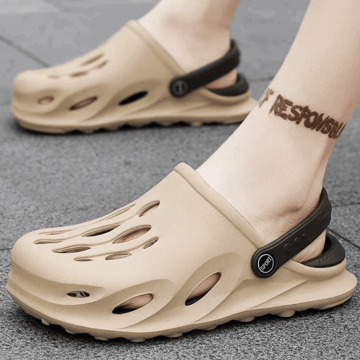 Comfortable BEIGE Clogs & Crocs for Mens New Fashion