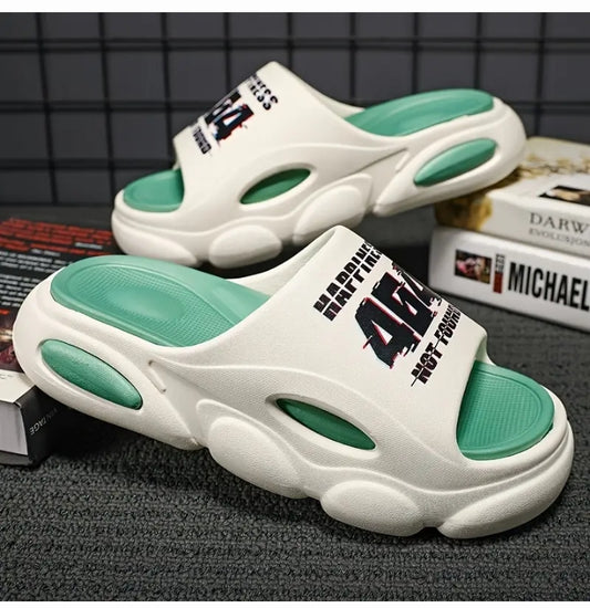 German WHITE EVA Slides & Flip Flops for Mens