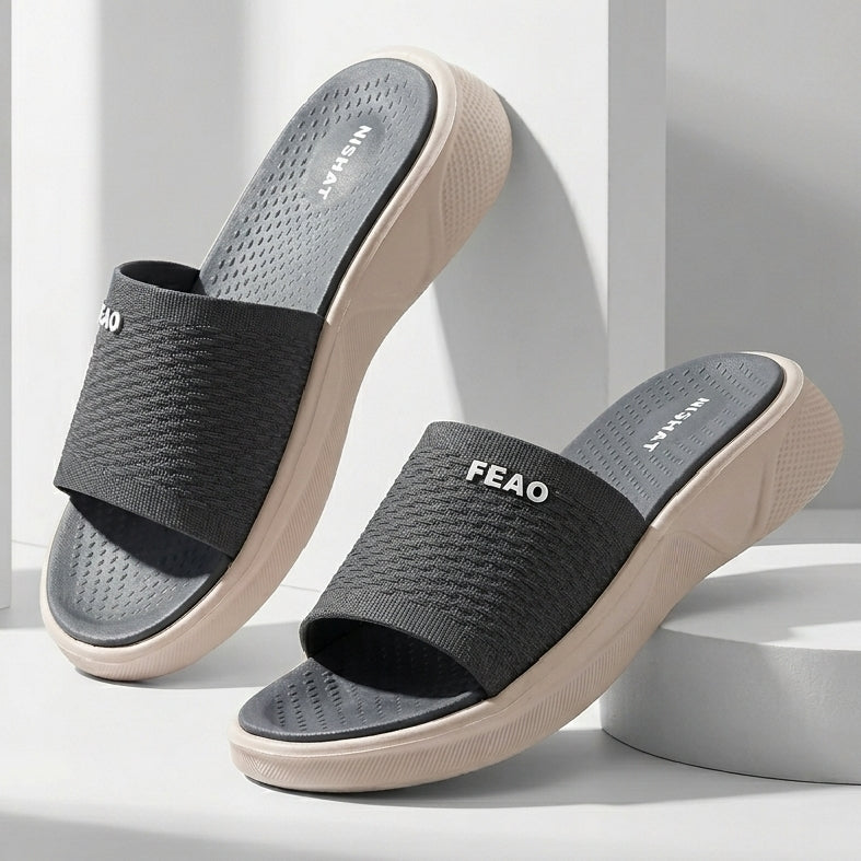 NISHAT Women EVA Slides & Flip Flops - GREY