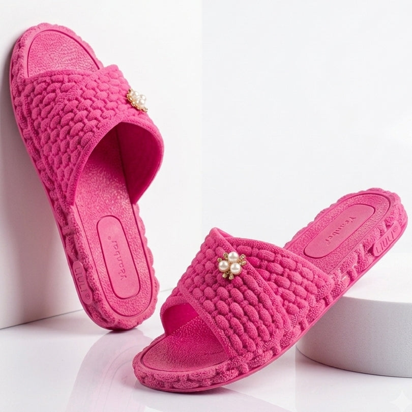 Tata YELLOW Casual Slides for Women