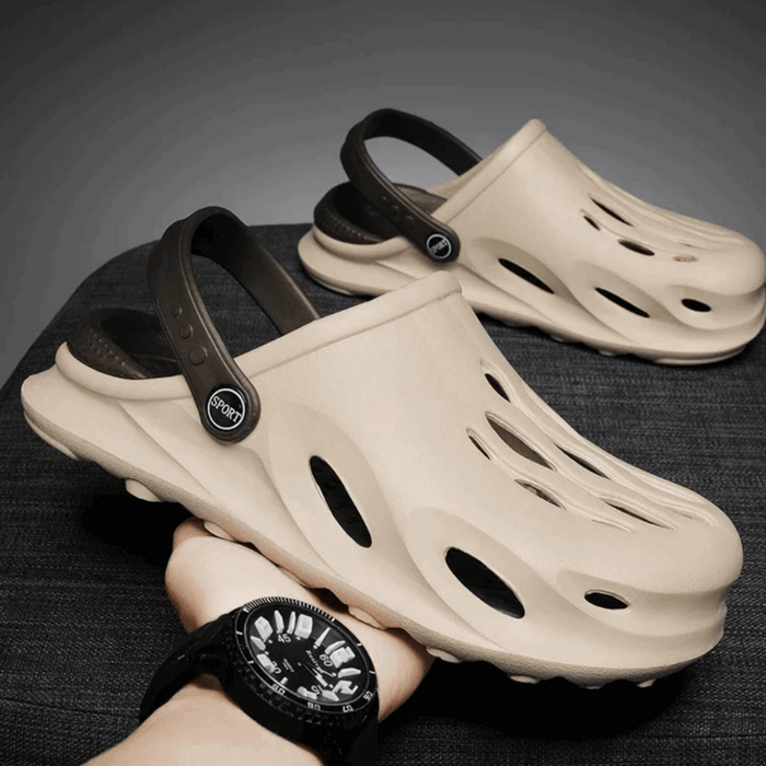 Comfortable BEIGE Clogs & Crocs for Mens New Fashion