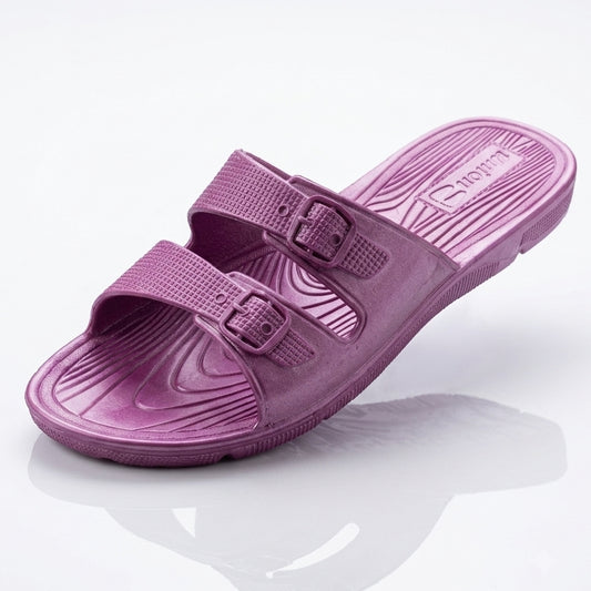 Sandak PURPLE Dual-Step Slides for Women