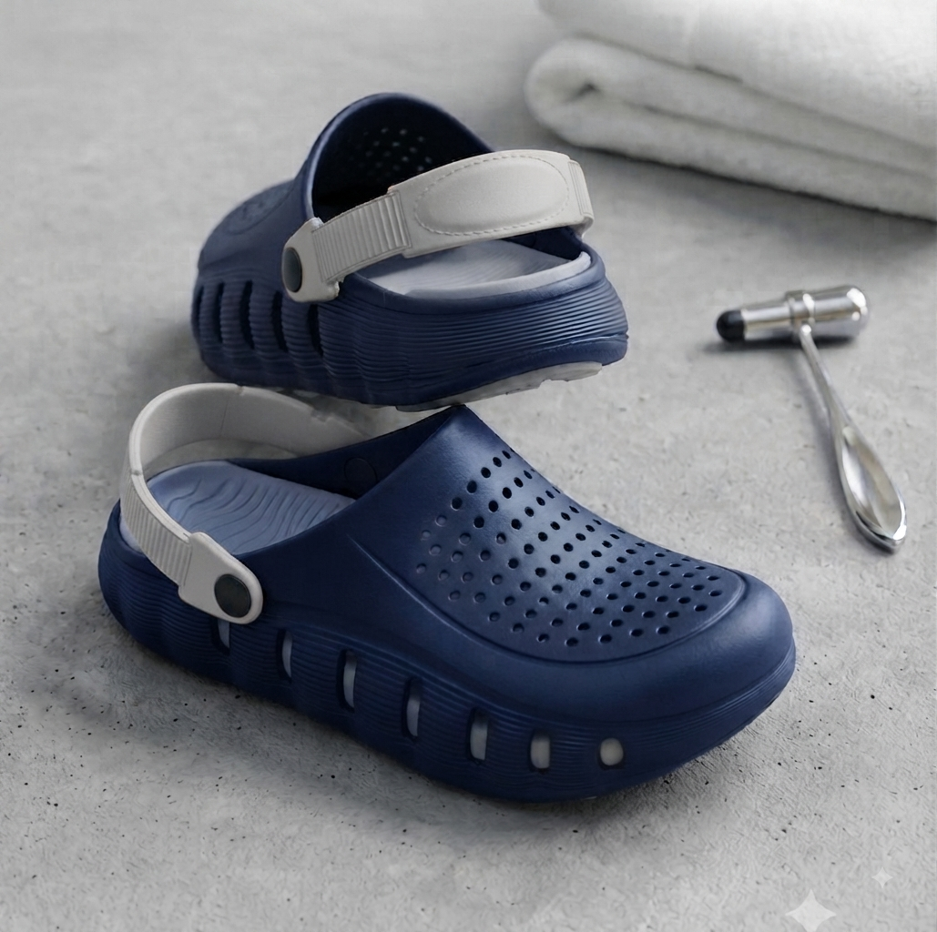 Medicated Clogs by Chawla - GRAY