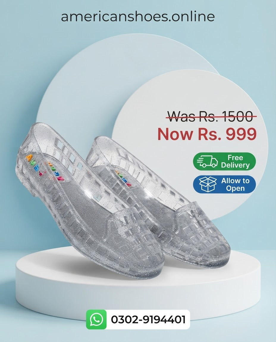 Transparent Jelly Shoes for Women