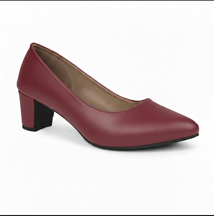 European Fashion Block Heel Pumps & Court Shoes for Women