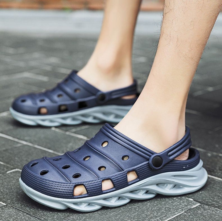 Chawla GREY Classic Clogs & Crocs for Mens