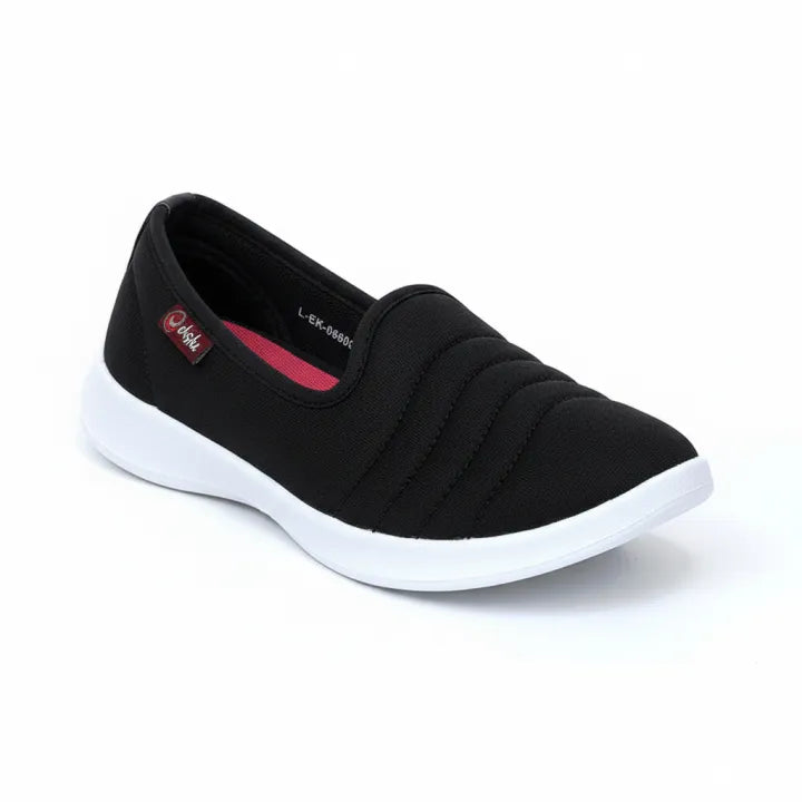 Breathable Canvas Shoes for Women - BLACK