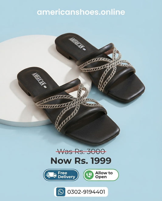 Leaf Shape Flat Sandals & Slippers for Women
