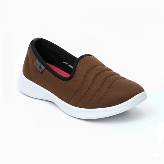 Breathable Canvas Shoes for Women - BROWN