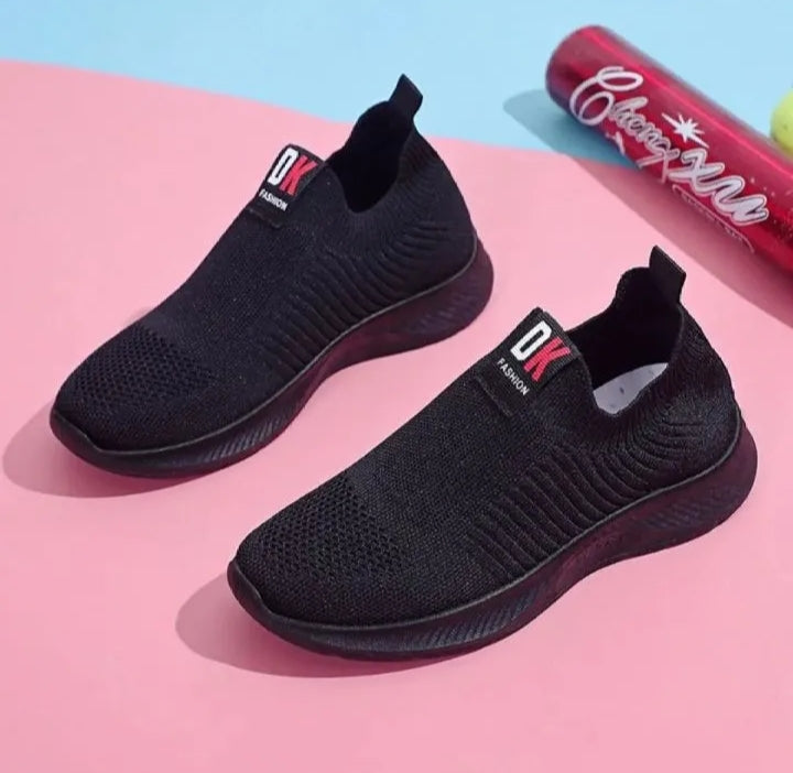 Women Skechers Shoes Low Cut Sneakers - DARK GREY