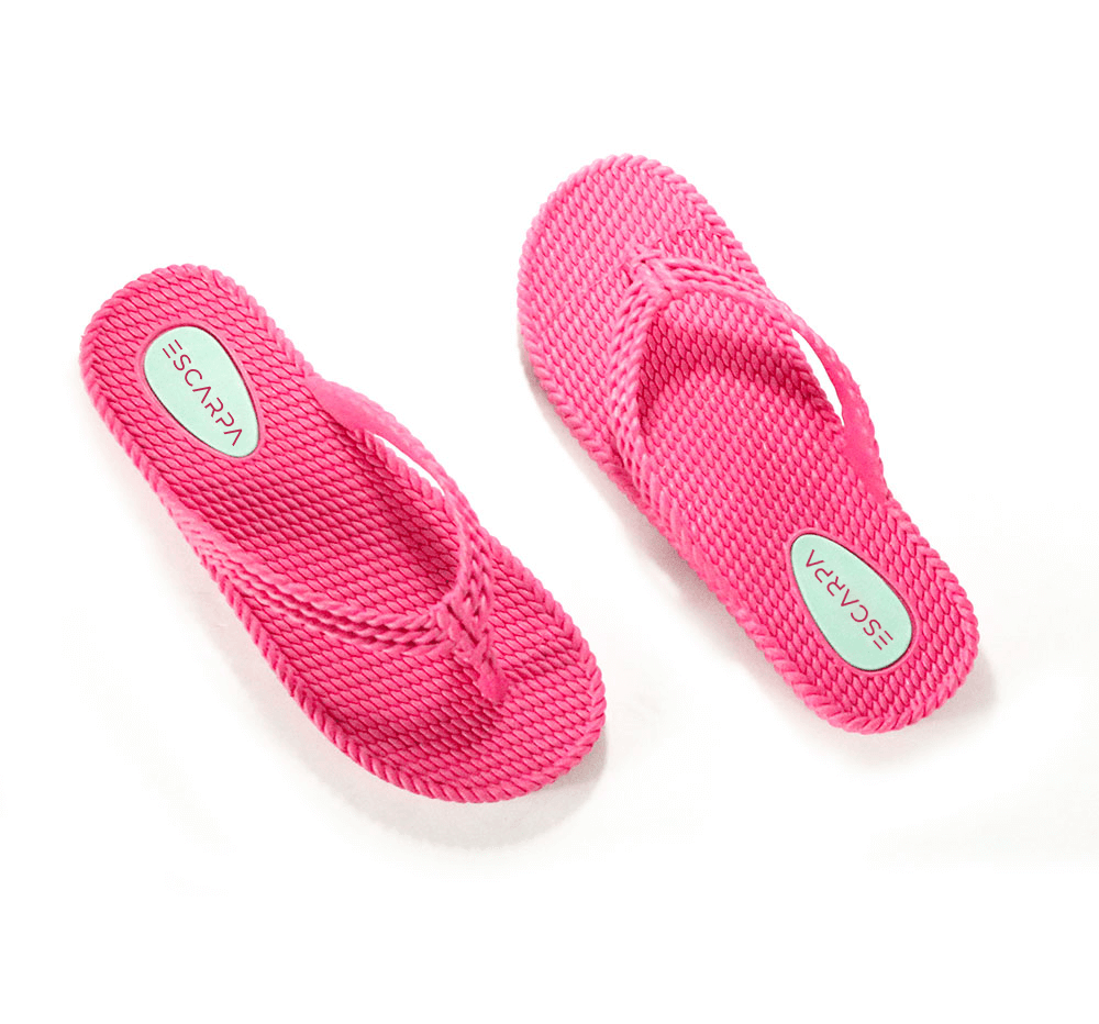 Island Women Flip Flops - RED
