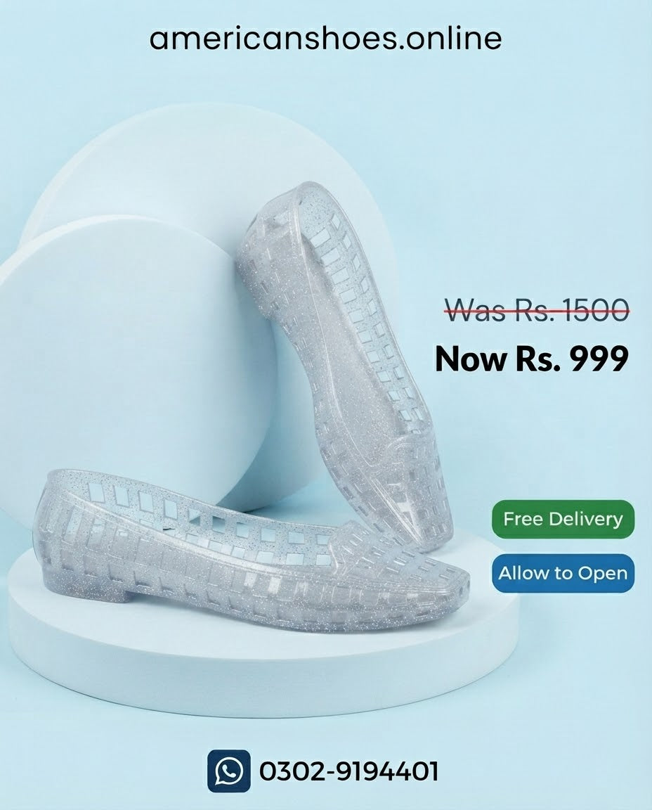 Transparent Jelly Shoes for Women