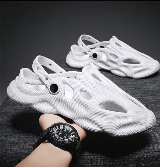 Dragon Clogs EVA Outdoor Crocs - WHITE