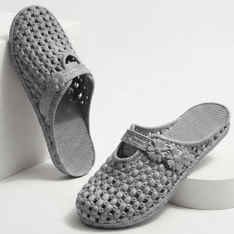 Half Shoes & Cut Shoes Casual Slip-On for Women - BLACK