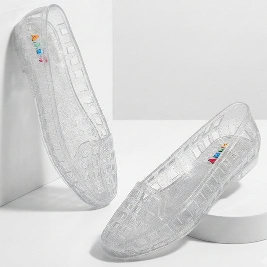 Transparent Shoes for Women - SILVER