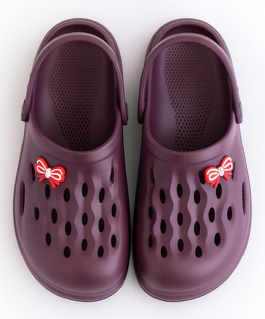 CloudWave Ergonomic Women Foam Clogs - PURPLE