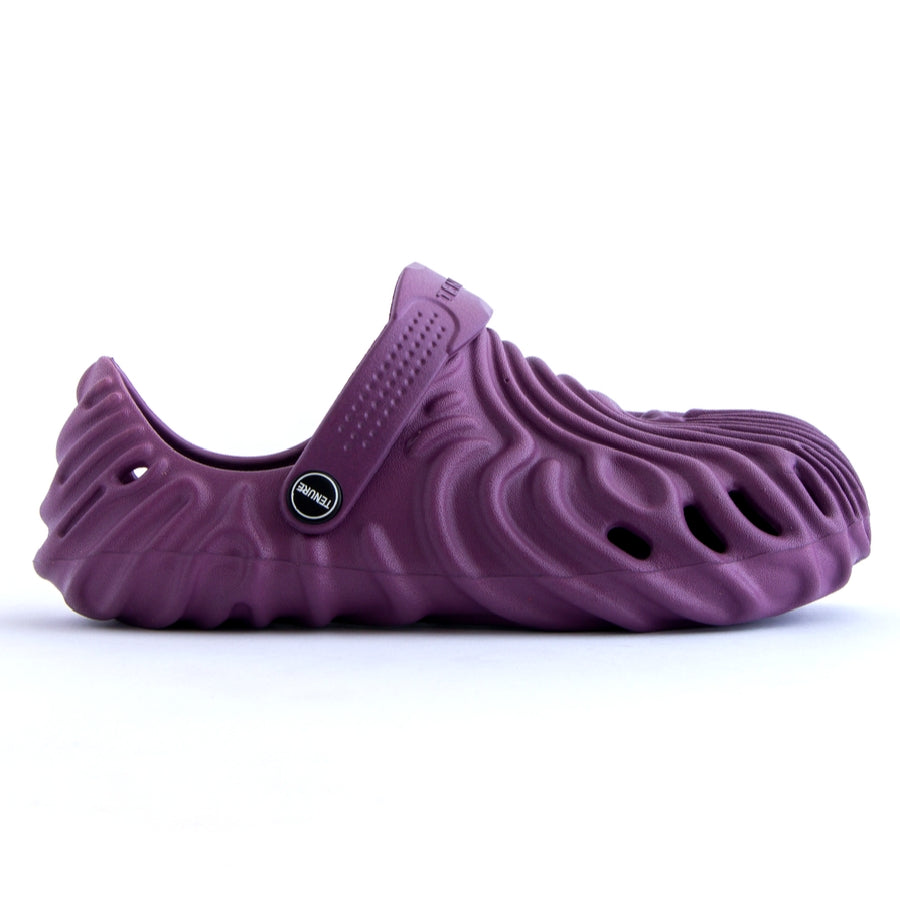 Vented EVA Women Comfort Clogs - PURPLE