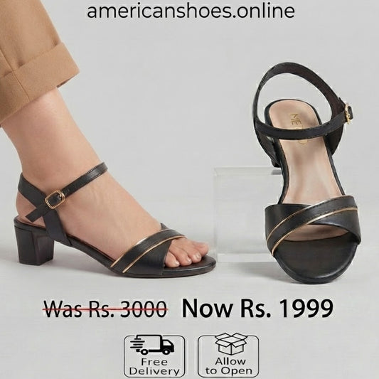 Minimalist BEIGE Block Heeled Sandals