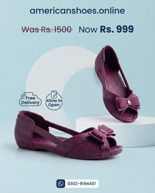 Bow-Tie Open Shoes Casual Pumpy for Women