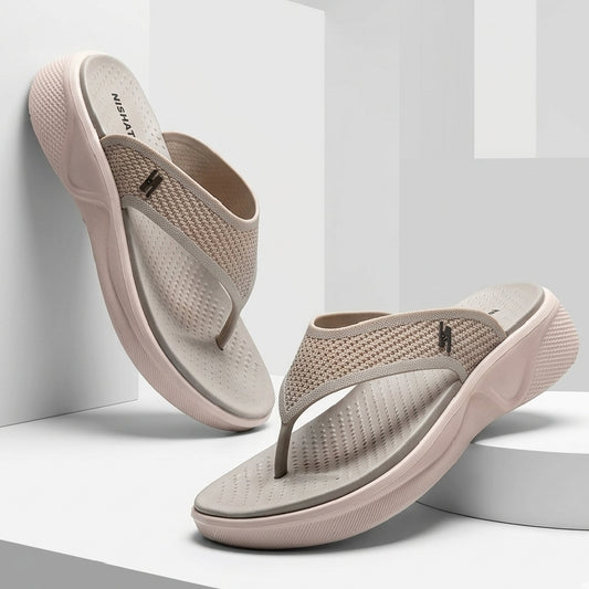 SKECHER Outdoor Flip-Flops for Women - GREY