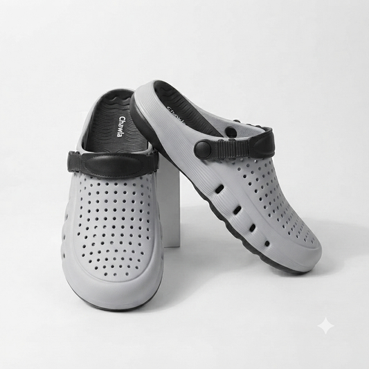 Medicated Crocs by Chawla - GREY