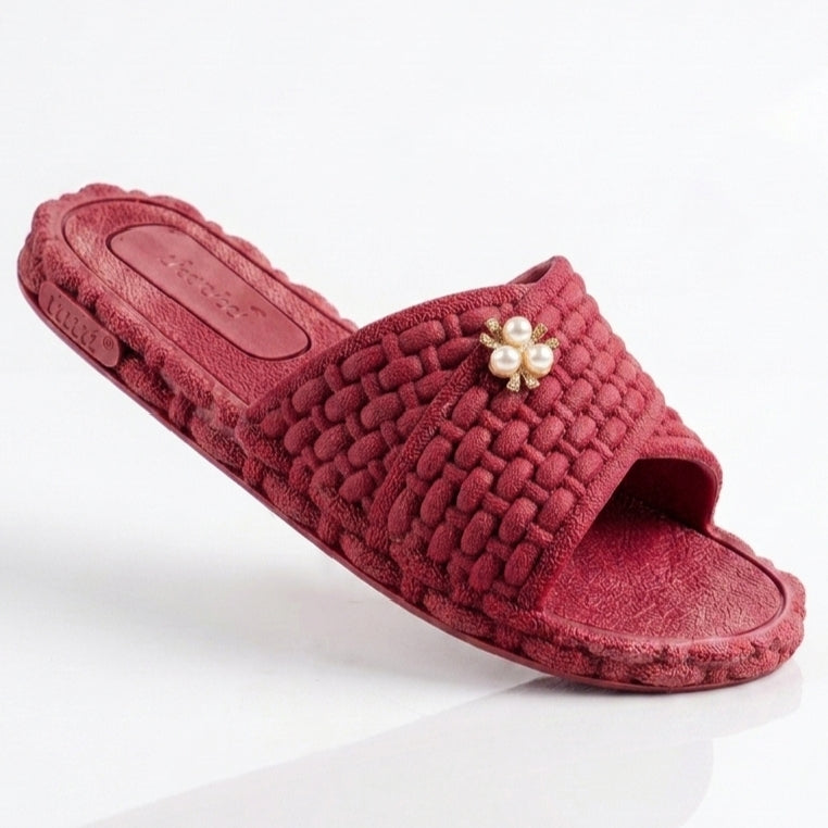 Tata YELLOW Casual Slides for Women