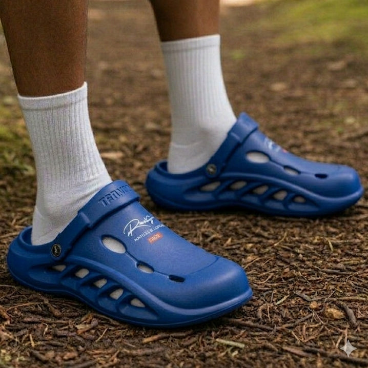 Reality BLACK Clogs EVA Crocs Sandals for Mens