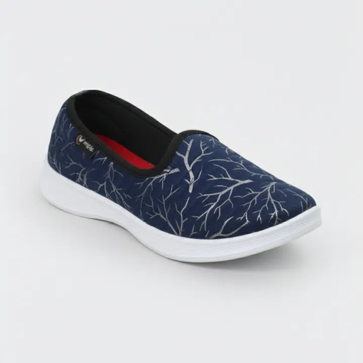 Printed Go Walk Canvas for Women - BLUE