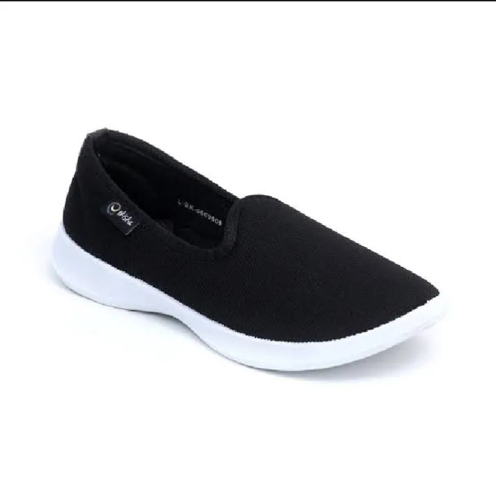 Women Canvas Shoes Breathable - BLACK
