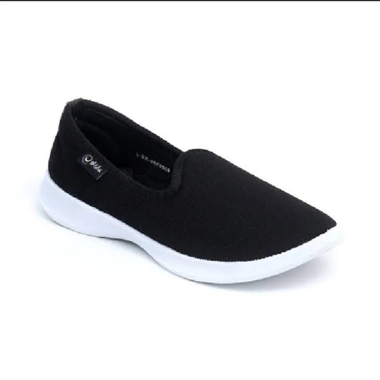 Women Canvas Shoes Breathable - BLACK