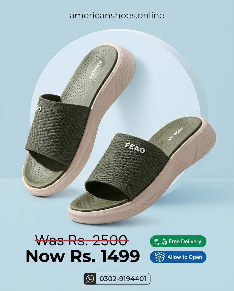 NISHAT Women EVA Slides & Flip Flops