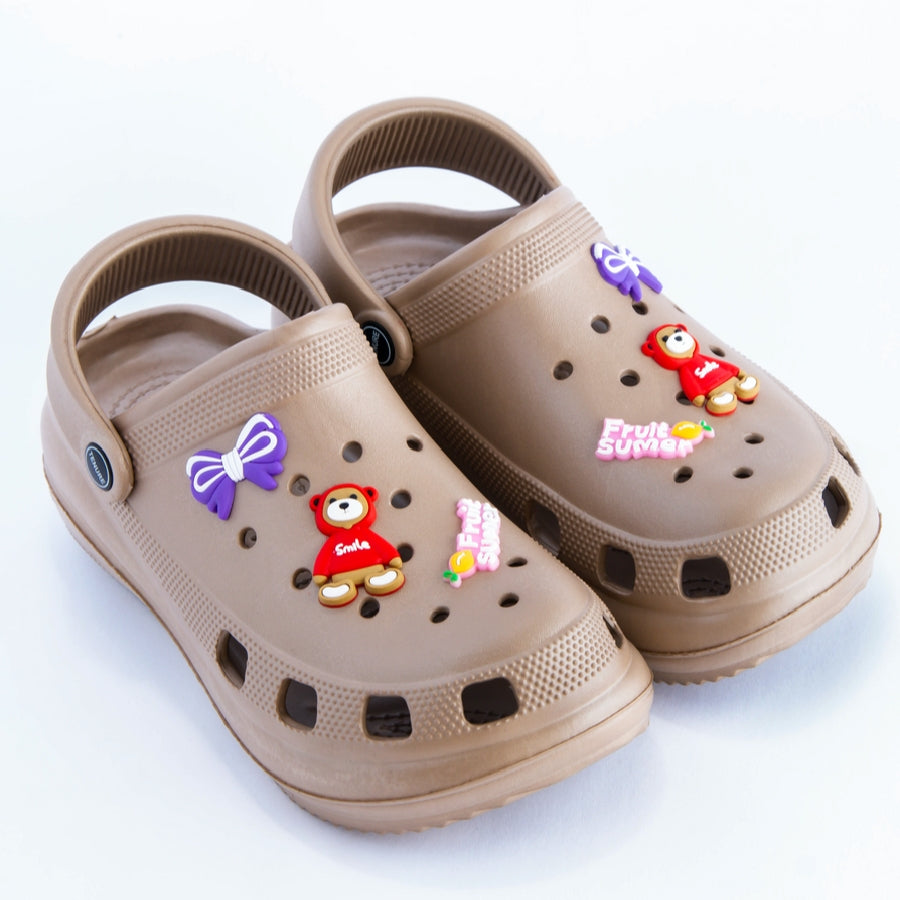 Women Air Clogs & Crocs - BEIGE