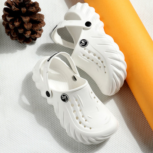 Deluxe WHITE Foam Clogs & Crocs for Mens