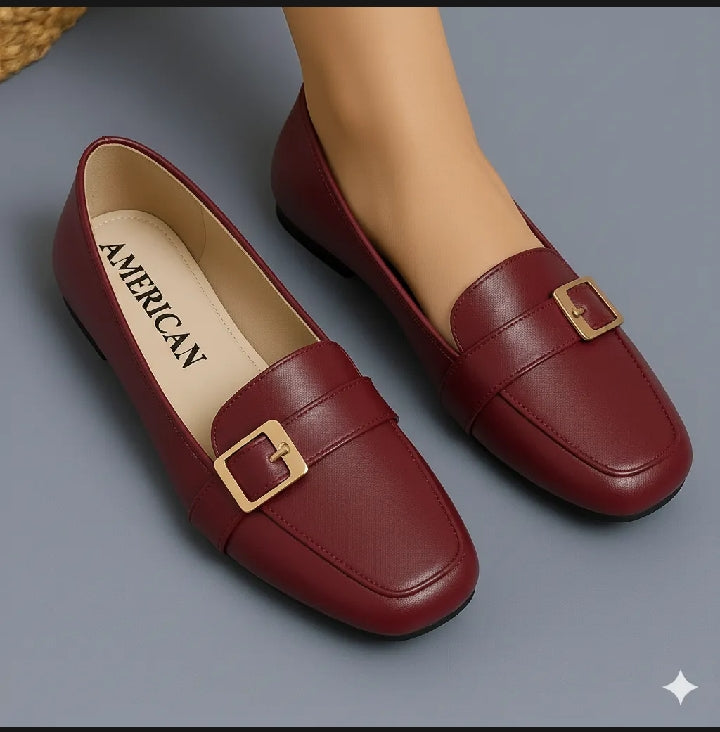 European WHITE Formal Loafers & Moccasins for Women